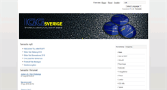 Desktop Screenshot of igg-sverige.se